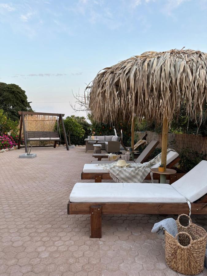 Villa Aspasia With Private Jacuzzi - Oasis Resort Kokkinos Pirgos Bagian luar foto