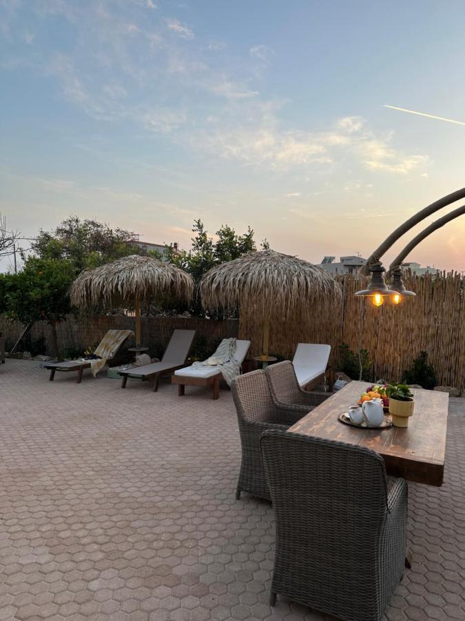 Villa Aspasia With Private Jacuzzi - Oasis Resort Kokkinos Pirgos Bagian luar foto